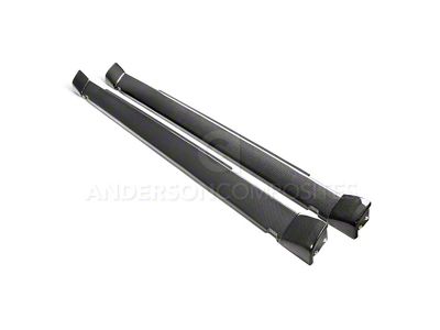 Anderson Composites Type-WB Rocker Panels; Carbon Fiber (18-23 Challenger Widebody)