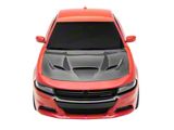 Anderson Composites Type-OE Hellcat Style Hood; Carbon Fiber (15-23 Charger)