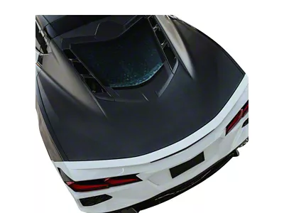 Anderson Composites Decklid; Dry Carbon Fiber (20-25 Corvette C8 Coupe, Excluding Z06)