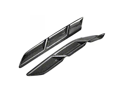 Anderson Composites Fender Vents; Carbon Fiber (14-19 Corvette C7 Stingray)