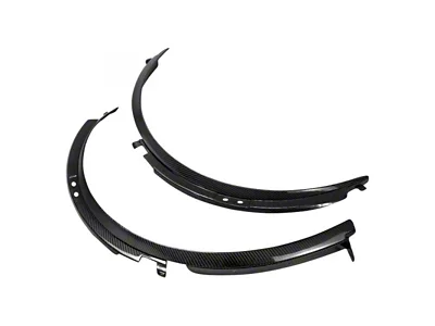 Anderson Composites Front Fender Extensions; Carbon Fiber (15-19 Corvette C7 Grand Sport, Z06)