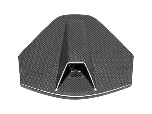 Anderson Composites Rear Decklid Housing Panel; Carbon Fiber (20-24 Corvette C8 w/o Backup Camera)