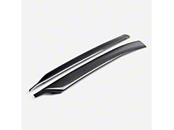 Anderson Composites Side Windshield Appliques; Carbon Fiber (20-25 Corvette C8 Stingray, Z06)