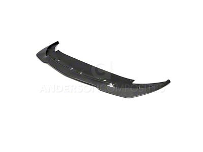 Anderson Composites GT350R Front Chin Splitter; Carbon Fiber (15-20 Mustang GT350)