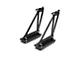 Anderson Composites GT Wing Foot Plates; Carbon Fiber (15-23 Mustang Fastback)