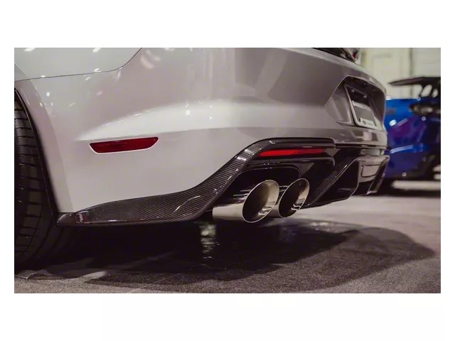 Anderson Composites Rear Diffuser; Carbon Fiber (20-22 Mustang GT500)