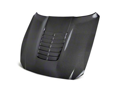 Anderson Composites Type-GT5 Hood; Double Sided Carbon Fiber (15-20 Mustang GT350)