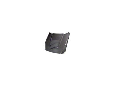 Anderson Composites Type-GT5 Hood; Double Sided Carbon Fiber (24-25 Mustang)