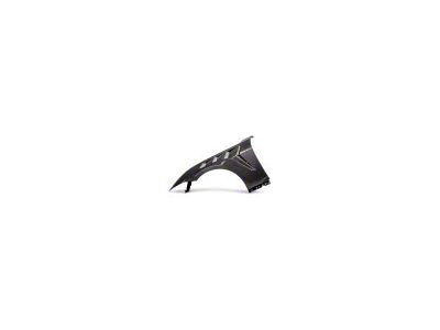 Anderson Composites Type-GTD Front Fenders; Carbon Fiber (24-25 Mustang)