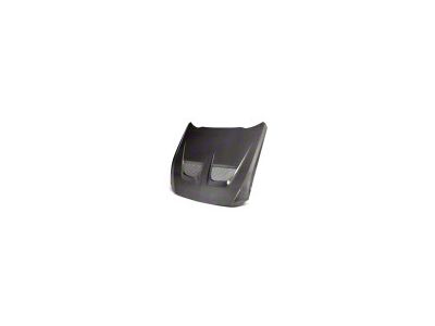Anderson Composites Type-GTD Hood; Double Sided Carbon Fiber (24-25 Mustang)