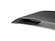 Anderson Composites Type-OE GT350R Style Rear Spoiler; Carbon Fiber (15-23 Mustang Fastback)