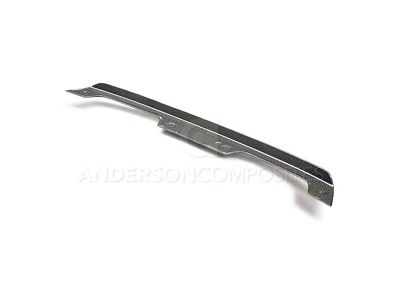 Anderson Composites Type-OE GT500 Style Rear Spoiler Gurney Flap; Carbon Fiber (15-23 Mustang Fastback)