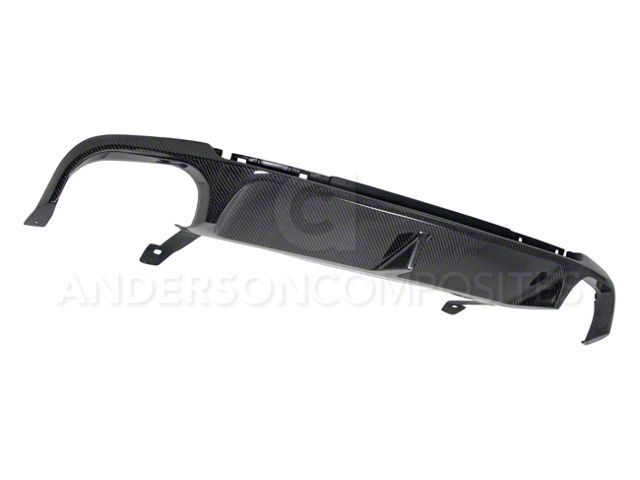 Anderson Composites Mustang Rear Diffuser; Carbon Fiber AC-RD1213FDGT ...