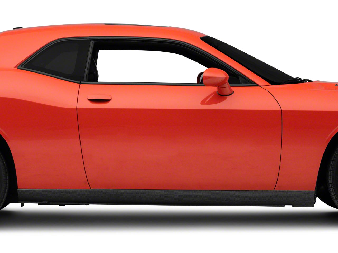 Anderson Composites Challenger Rocker Panels; Carbon Fiber