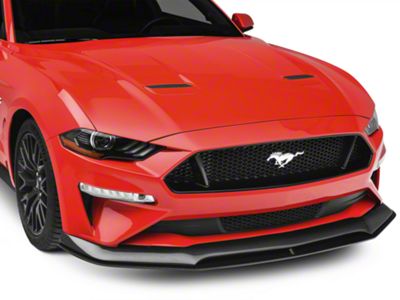 Anderson Composites Type-AR Front Chin Splitter; Carbon Fiber (18-23 Mustang GT, EcoBoost)