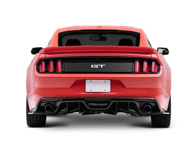 Anderson Composites Type-AR Rear Valance; Carbon Fiber (15-17 Mustang GT Premium, EcoBoost Premium)