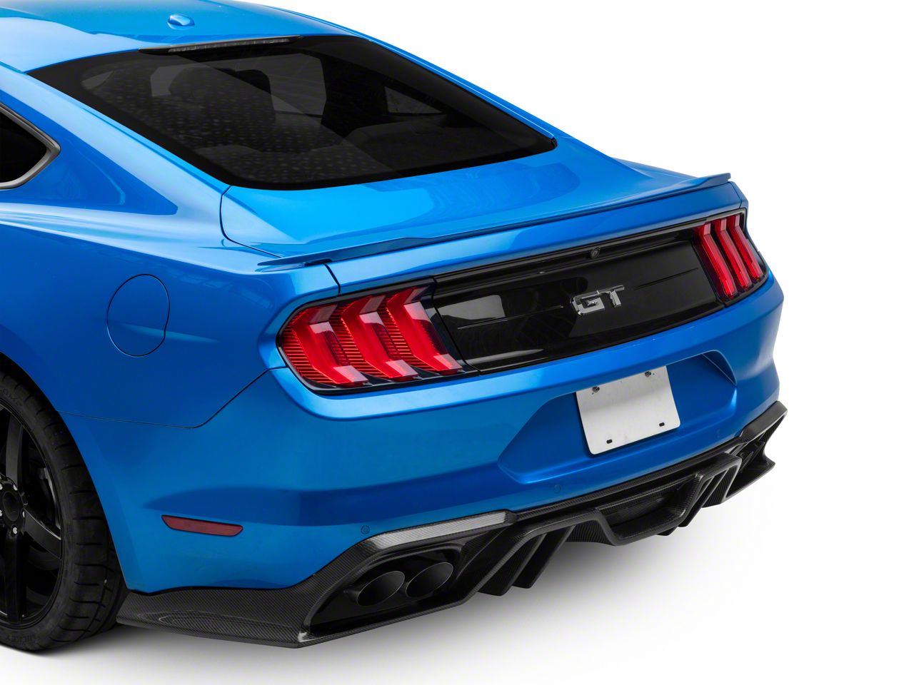 Anderson Composites Mustang Type-AR Rear Valance; Carbon Fiber  AC-RL18FDMU-AR (18-23 Mustang GT, EcoBoost) - Free Shipping