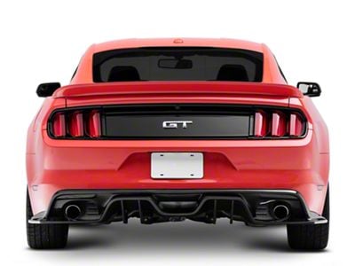 Anderson Composites Type-ARQ Rear Valance; Carbon Fiber (15-17 Mustang GT Premium, EcoBoost Premium)