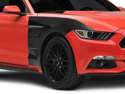 Anderson Composites Type-AT Front Fenders; Carbon Fiber (15-17 Mustang GT, EcoBoost, V6)