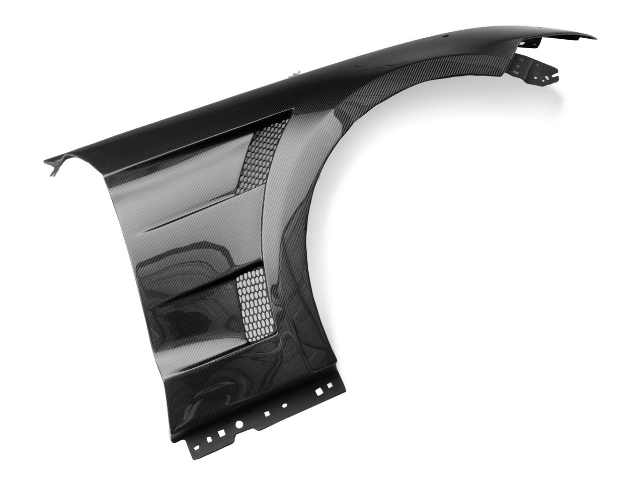 Anderson Composites Mustang Type-AT Front Fenders; Carbon