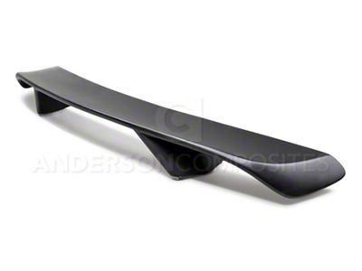 Anderson Composites Type-AT Rear Spoiler; Unpainted (15-23 Mustang Fastback)