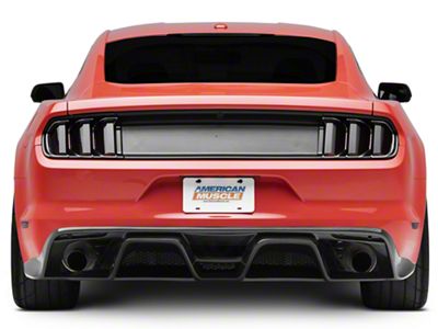 Anderson Composites Type-GR GT350 Style Rear Diffuser; Carbon Fiber (15-17 Mustang GT Premium, EcoBoost Premium)