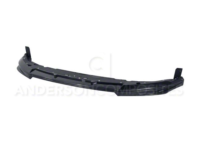 Anderson Composites Type-OE Front Chin Spoiler; Carbon Fiber (10-14 Mustang GT500)