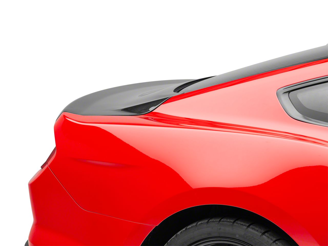 Genuine OEM Ford Mustang Rear Trunk Lid Bumper – 2015-2019, W718176-S300, Black