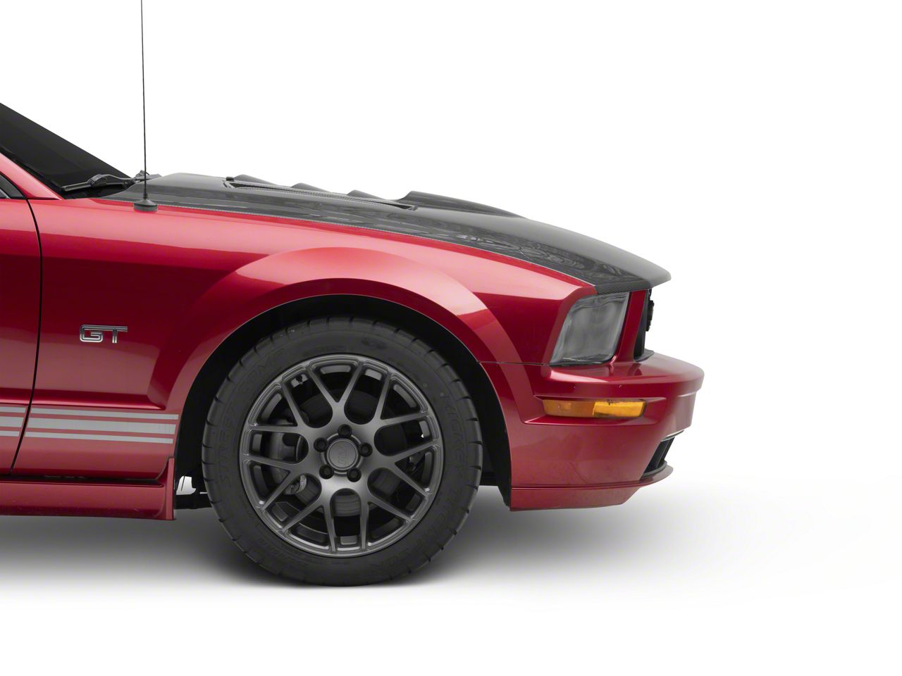 初売りセール Anderson AC Fiber Carbon Hood; Type-SS Mustang Composites キッチン収納