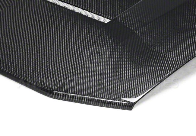Anderson Composites Mustang Type-TS Hood; Carbon Fiber AC