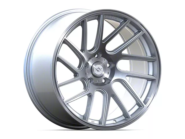 Anovia Wheels Elder Brushed Wheel; Rear Only; 20x10 (05-09 Mustang)