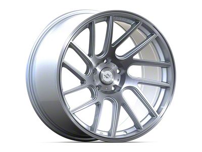 Anovia Wheels Elder Brushed Wheel; Rear Only; 20x10 (10-14 Mustang)