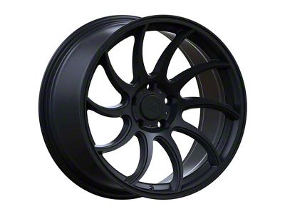 Anovia Wheels Night Raven Satin Black 4-Wheel Kit; 18x9.5; 35mm Offset (24-25 Mustang EcoBoost w/o Performance Pack)