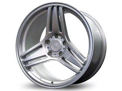 Anovia Wheels Treble Silver Wheel; 18x9.5 (2024 Mustang EcoBoost w/o Performance Pack)