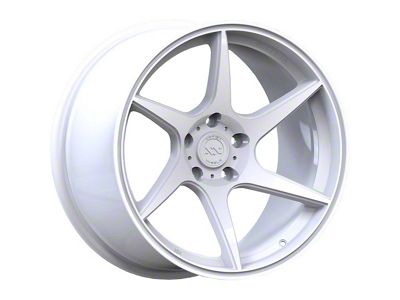 Anovia Wheels Titan White Wheel; 18x8.5; 35mm Offset (94-98 Mustang)