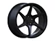 Anovia Wheels Titan Satin Black Wheel; 18x8.5 (99-04 Mustang)