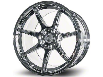 Anovia Wheels Kano Chrome Wheel; Rear Only; 18x10.5; 22mm Offset (94-98 Mustang)