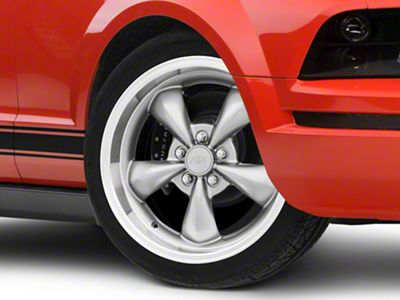 Deep Dish Bullitt Anthracite Wheel; 18x9 (05-09 Mustang GT, V6)