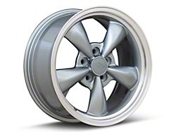 Bullitt Anthracite Wheel; 17x9 (87-93 Mustang w/ 5-Lug Conversion)