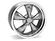 Deep Dish Bullitt Anthracite Wheel; 20x8.5 (15-23 Mustang EcoBoost w/o Performance Pack, V6)