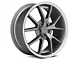 FR500 Style Anthracite Wheel; 20x8.5 (15-23 Mustang GT, EcoBoost, V6)