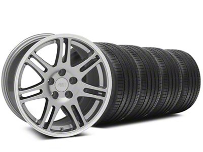 17x9 10th Anniversary Cobra Style Wheel & Sumitomo High Performance HTR Z5 Tire Package (94-98 Mustang)