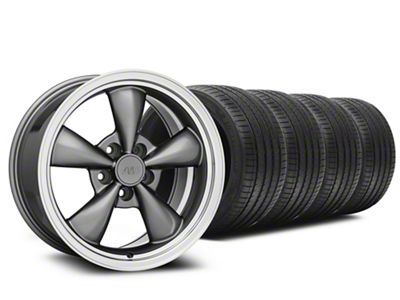 17x9 Bullitt Wheel & Sumitomo High Performance HTR Z5 Tire Package (99-04 Mustang)