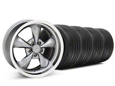 18x9 Bullitt Wheel & Sumitomo High Performance HTR Z5 Tire Package (05-10 Mustang GT; 05-14 Mustang V6)
