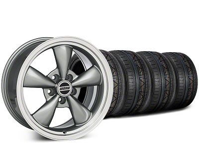 20x8.5 Bullitt Wheel & NITTO High Performance INVO Tire Package (15-23 Mustang EcoBoost w/o Performance Pack, V6)