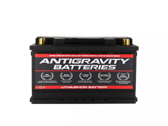 Antigravity Battery H7/Group-94R Lithium Car Battery; 60Ah (06-23 Charger)