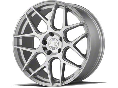 Aodhan AFF2 Gloss Silver Machined Face Wheel; 20x9; 32mm Offset (05-09 Mustang)