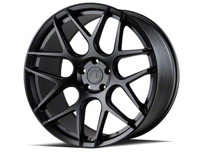 Aodhan AFF2 Matte Black Wheel; Rear Only; 20x10.5; 45mm Offset (05-09 Mustang)