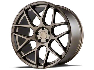 Aodhan AFF2 Matte Bronze Wheel; Rear Only; 20x10.5; 45mm Offset (05-09 Mustang)