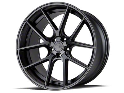 Aodhan AFF3 Matte Black Wheel; Rear Only; 20x10.5; 45mm Offset (05-09 Mustang)